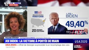 Story 1 : La victoire semble à portée de main pour Joe Biden - 06/11