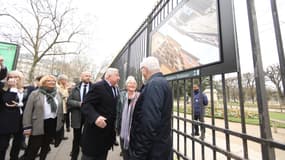 L’exposition photographique "France, patrimoine et territoires d’exception" inaugurée par le président du Sénat, Gérard Larcher à Paris en mars 2022