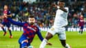 Vinicius face à Gerard Piqué