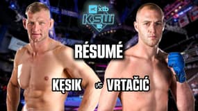 Résumé KSW : Le scenario hallucinant du combat sanglant entre Kęsik et Vrtačić