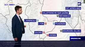 Météo Rhône: une journée nuageuse avec peu de soleil, 13°C à Lyon et à Vienne