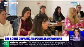 La ville de Nice propose des cours de Français à des réfugiés ukrainiens