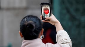 Prise d'une photo avec un smartphone