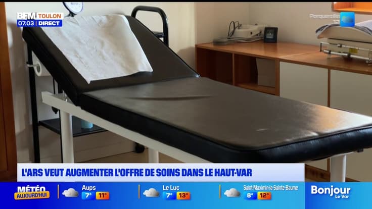 L'ARS veut augmenter l'offre de soins dans le Haut-Var