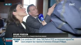 Chauffage: la secrétaire d'Etat Brune Poirson appelle les entreprises et les ménages à "maîtriser leur consommation"