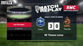France-Pays-Bas (4-0) : le Match Replay avec le son RMC Sport