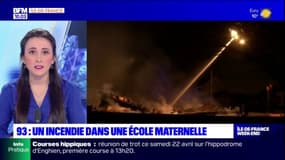 Montfermeil: un important incendie s'est déclaré samedi après-midi à l’école maternelle Jules-Ferry