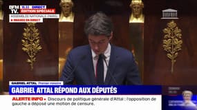 Gabriel Attal: "Dans les tout prochains jours, nous annoncerons de nouvelles mesures en soutien à nos agriculteurs. Je sais que c'est attendu"