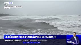 La Réunion en proie à des vents violents à près de 150 km/h