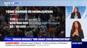 Retraites: 600.000 à 800.000 manifestants attendus ce jeudi par les renseignements