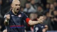 Cris l'un des artisans de la victoire lyonnaise sur le Real Madrid en huitième de finale de la Ligue des champions
