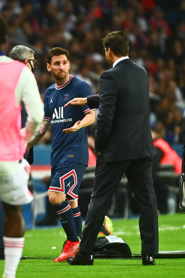 Lionel Messi et Mauricio Pochettino