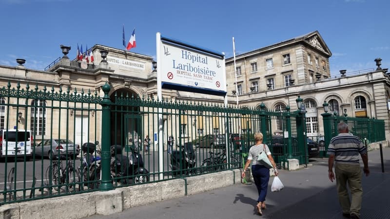 L'hôpital Lariboisière à Paris