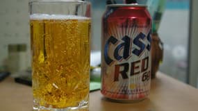 Les bières Cass et OB, du groupe Oriental Brewery, sont parmi les plus vendues en Corée du Sud.