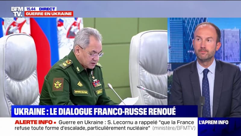 Guerre en Ukraine: la France renoue le dialogue avec la Russie