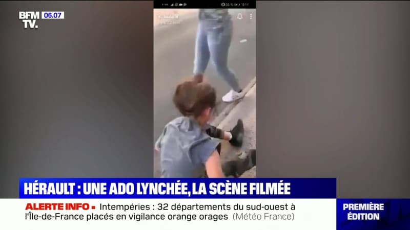 Hérault: une ado de 13 ans rouée de coups à Bassan, un complice filme la scène