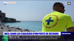 "Il y a toujours des dangers": dans les coulisses d'un poste de secours niçois