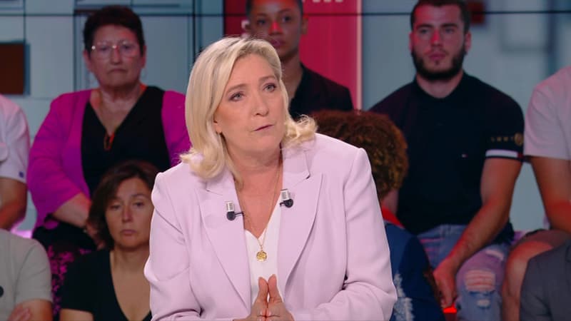 Pour Marine Le Pen, Emmanuel Macron 