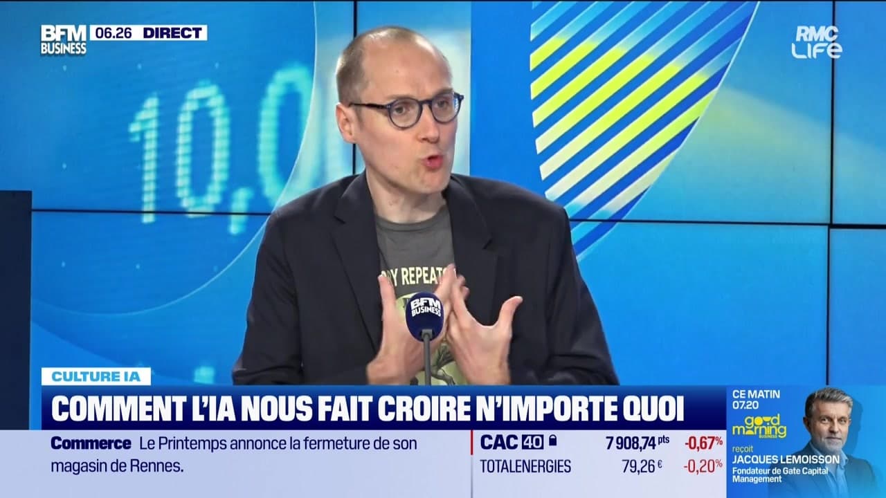 Culture IA : Comment l'IA nous fait croire n'importe quoi, par Anthony Morel - 08/04