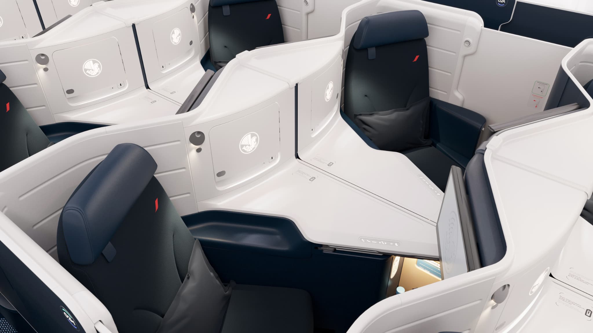 Le nouveau siège business class long courrier d'Air France Le nouveau siège business class long courrier d'Air France