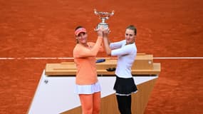 Kristina Mladenovic encore sacrée à Roland-Garros