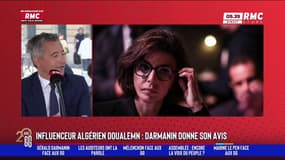 Gérald Darmanin face au trombinoscope des GG