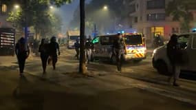 Des affrontements aux abords du Parc des Princes en marge des festivités, 1er juin 2025