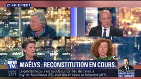 Affaire Maëlys: la reconstitution est en cours à Pont-de-Beauvoisin