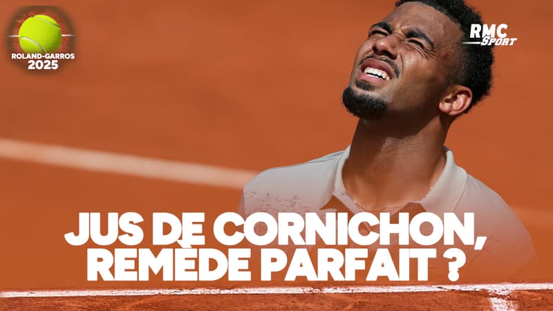 Roland-Garros : Le jus de cornichon, remède parfait contre les crampes ?