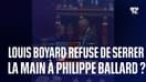 Le député Philippe Ballard (RN) affirme que son homologue Louis Boyard (LFI) a refusé de lui serrer la main à l'Assemblée nationale