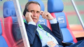 Philippe Boutron, président de l'US Orléans, au Stade Charléty de Paris le 23 mai 2017