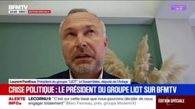 Censure: "Je suis conscient que mon groupe a un rôle stratégique [...] mais cela reste accessoire, ça veut dire que ça veut se jouer à peu de chose", analyse Laurent Panifous, président du LIOT à l'Assemblée nationale