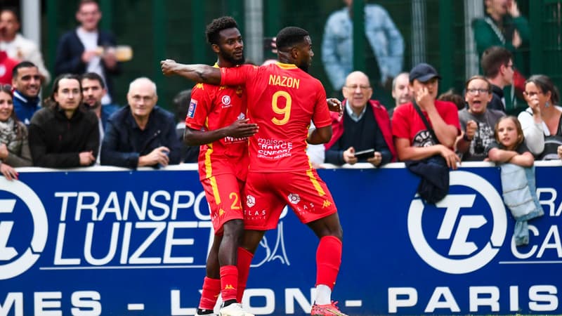 Issa Soumaré a inscrit un doublé mardi contre Villefranche-sur-Saône.