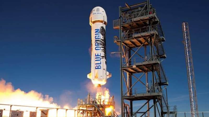 Tourisme spatial : Cinquième vol réussi pour la fusée Blue Origin