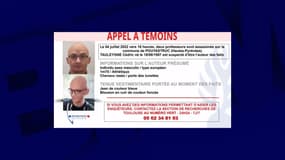 L'appel à témoins diffusé le 8 juillet 2022 par la gendarmerie. 