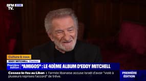 "Il y a un peu de fierté mais j'espère que ça va encore durer un peu": Eddy Mitchell sort son 40e album, intitulé "Amigos"