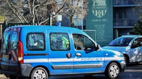 Un véhicule de gendarmerie à Nantes ce mardi