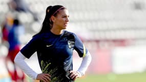 Alex Morgan est l'unes des rares footballeuses internationales a avoir mis sa carrière entre parenthèse pour leur grossesse. 