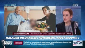 Affaire Vincent Lambert: "Ce n'est pas aux familles de prendre la décision finale, c'est une décision médicale" pour Marion Broucke, infirmière en unité de soins palliatifs 