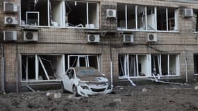 Les dégâts des bombardements russes sur Odessa, le 23 juillet 2023 