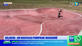 Valberg : un nouveau pumpark inauguré
