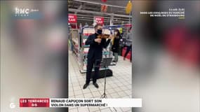Les tendances GG : Renaud Capuçon sort son violon dans un supermarché ! - 16/12