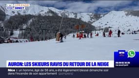 Auron: les skieurs affluent depuis le retour de la neige