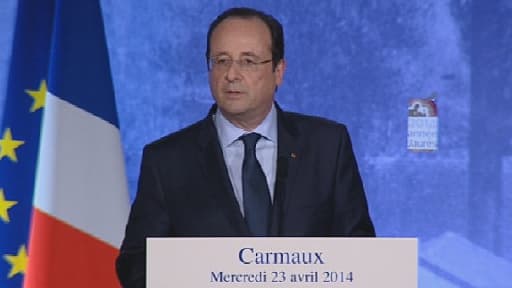 François Hollande a réaffirmé les grandes lignes de son action et s'est inscrit dans les pas de "Jaurès, l'homme du socialisme".