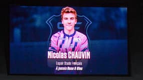 L'hommage à Nicolas Chauvin, en décembre 2018