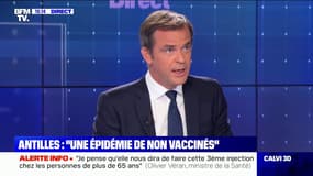 Olivier Véran sur la situation sanitaire aux Antilles: "C'est une épidémie de non-vaccinés"