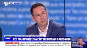 Émeutes: "On fait des rondes et j'ai une équipe d'élus qui protège l'hôtel de ville" affirme Xavier Melki, maire de Franconville dans le Val-d'Oise