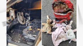 Le doudou d'Evy, une petite fille autiste de 7 ans, a été retrouvé dans une voiture calcinée en Moselle le 20 janvier 2025.