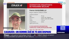Calvados: disparition inquiétante d'un homme âgé de 70 ans