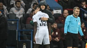 Tanguy Kouassi et Thomas Tuchel